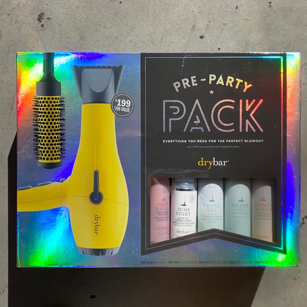 Dry bar pre party pack
